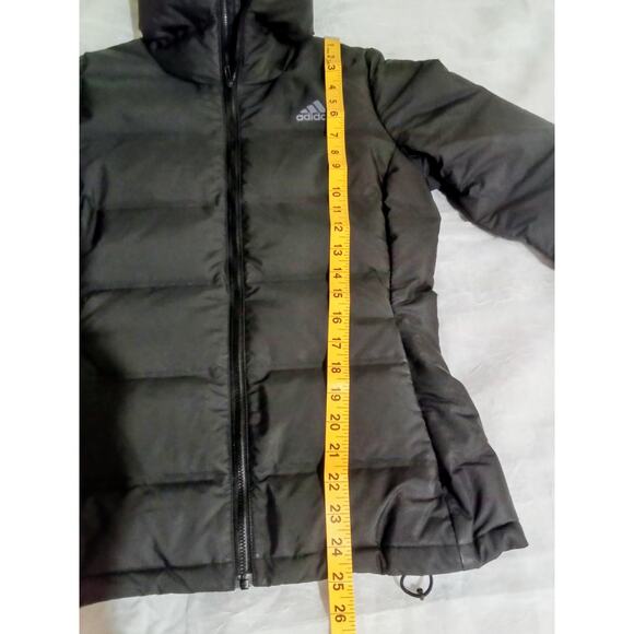 Adidas Helionic Hooded Down Jacket - Black Women s Hiking XS - Picture 14 of 16